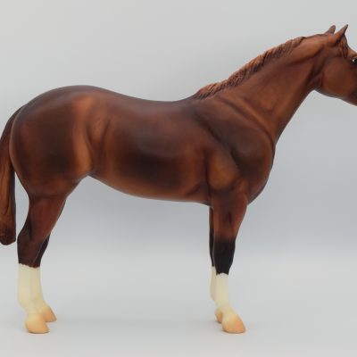 Breyer Treasure Hunt Stock Horse Chestnut Lady Phase Short Tail Model Horse 1212