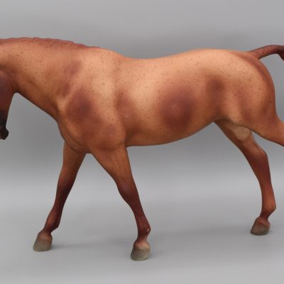 Breyer Plain Pixie Red Roan Cantering Welsh Pony
