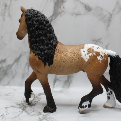Custom Schleich Friesian Stallion