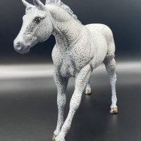 Custom Breyer - Fleabitten Grey - OOAK - American Quarter Horse Stallion - Image 3