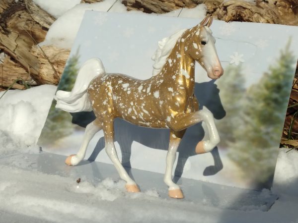 Breyer classic Saddlebred Custom by Laura Forcier